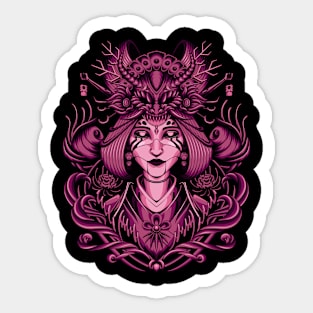 Geisha Sticker